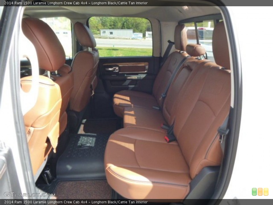 Longhorn Black/Cattle Tan Interior Rear Seat for the 2014 Ram 1500 Laramie Longhorn Crew Cab 4x4 #98025268