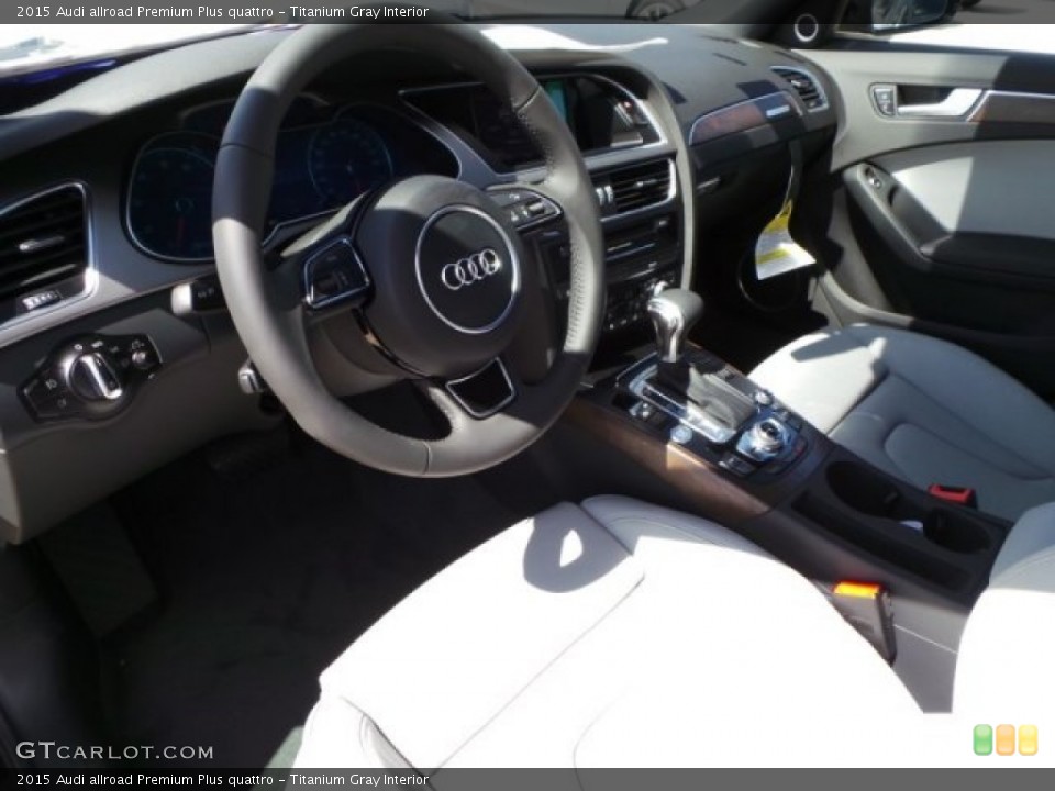 Titanium Gray 2015 Audi allroad Interiors