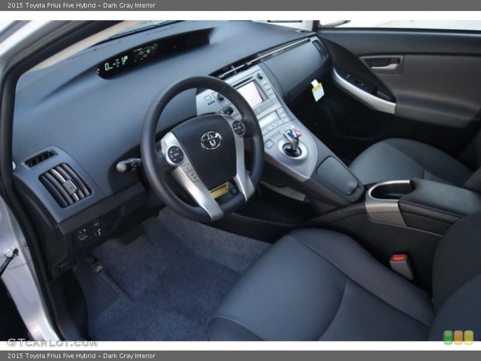 Dark Gray Interior Photo for the 2015 Toyota Prius Five Hybrid #98031412