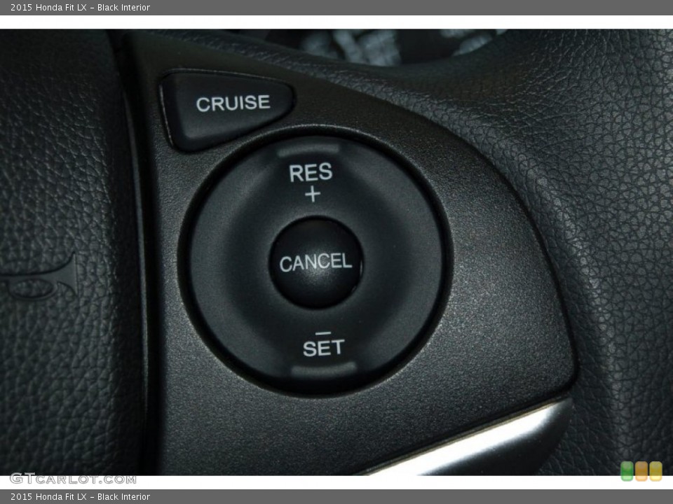 Black Interior Controls for the 2015 Honda Fit LX #98046652