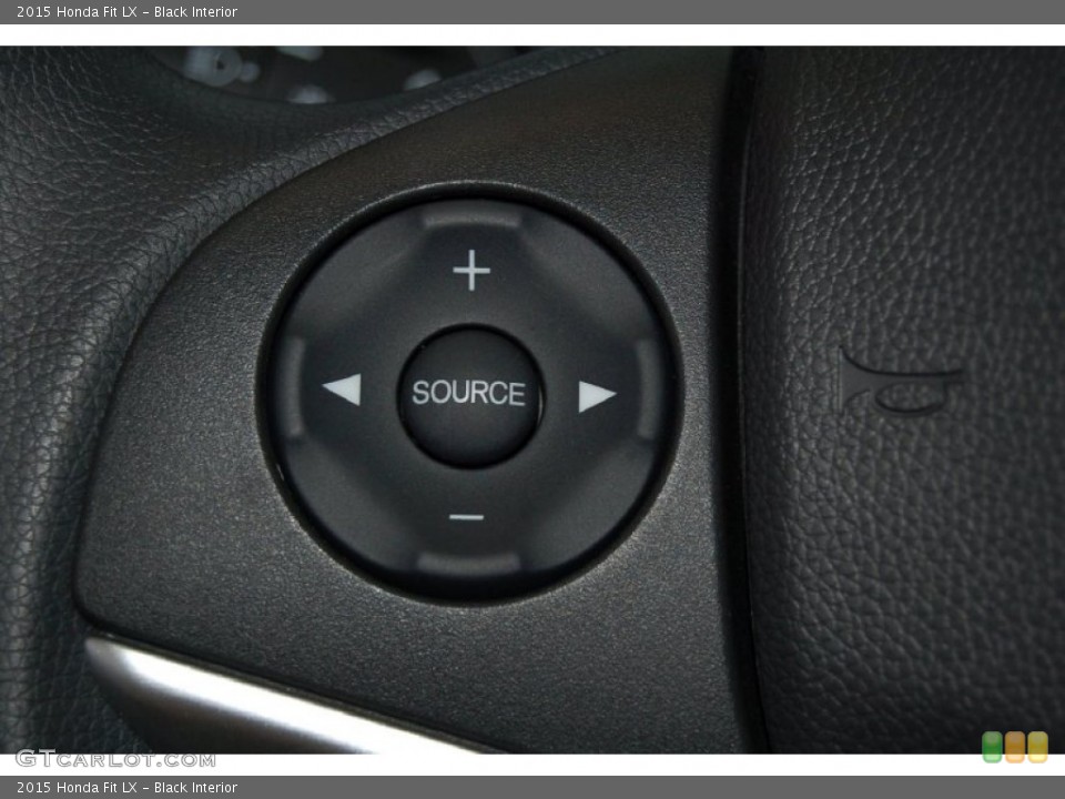 Black Interior Controls for the 2015 Honda Fit LX #98046664