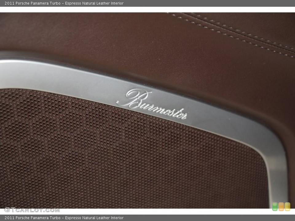 Espresso Natural Leather Interior Audio System for the 2011 Porsche Panamera Turbo #98048206