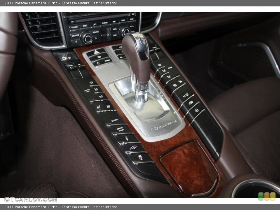 Espresso Natural Leather Interior Transmission for the 2011 Porsche Panamera Turbo #98048227