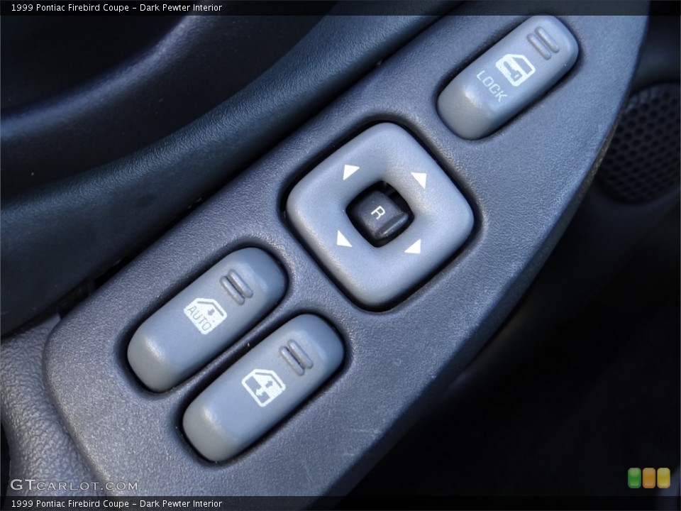 Dark Pewter Interior Controls for the 1999 Pontiac Firebird Coupe #98048248
