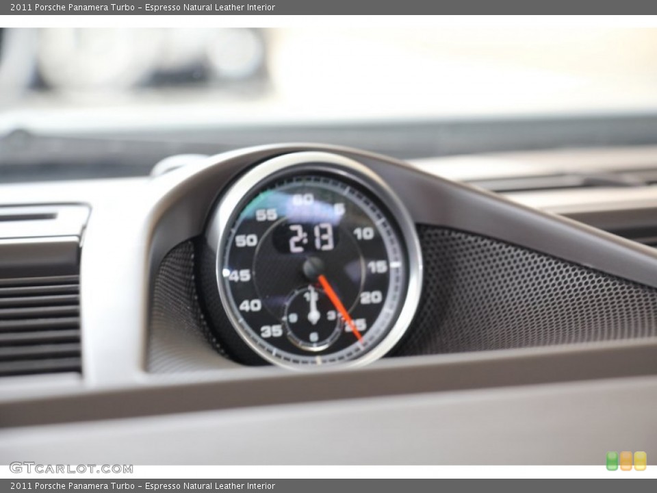 Espresso Natural Leather Interior Gauges for the 2011 Porsche Panamera Turbo #98048380
