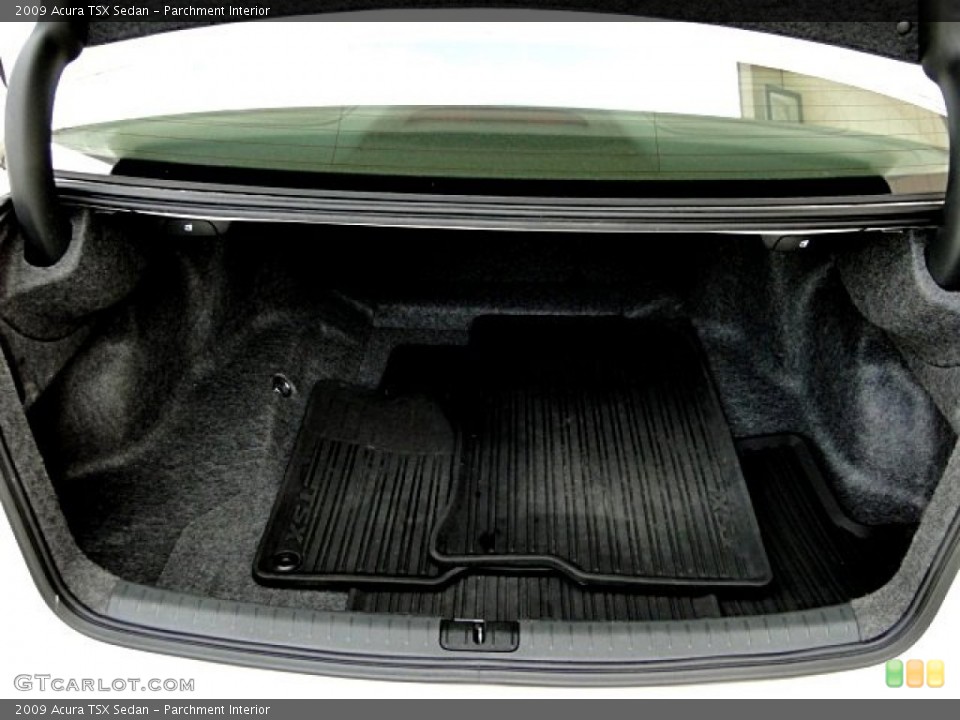 Parchment Interior Trunk for the 2009 Acura TSX Sedan #98049604