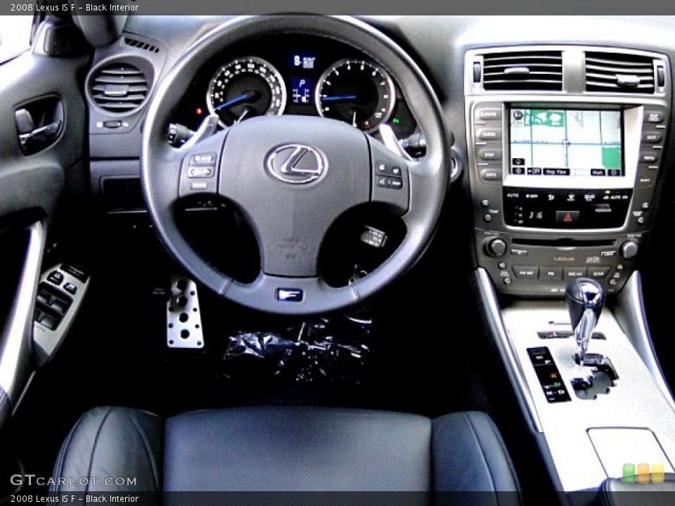 Black Interior Steering Wheel for the 2008 Lexus IS F #98049745