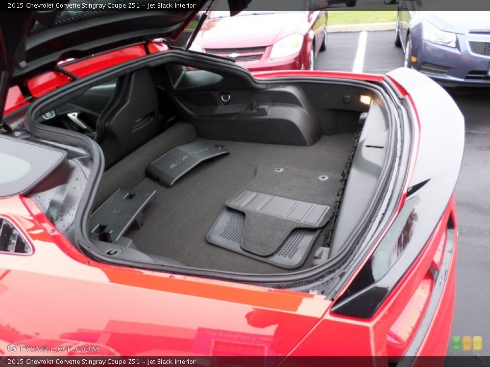 Jet Black Interior Trunk for the 2015 Chevrolet Corvette Stingray Coupe Z51 #98055412