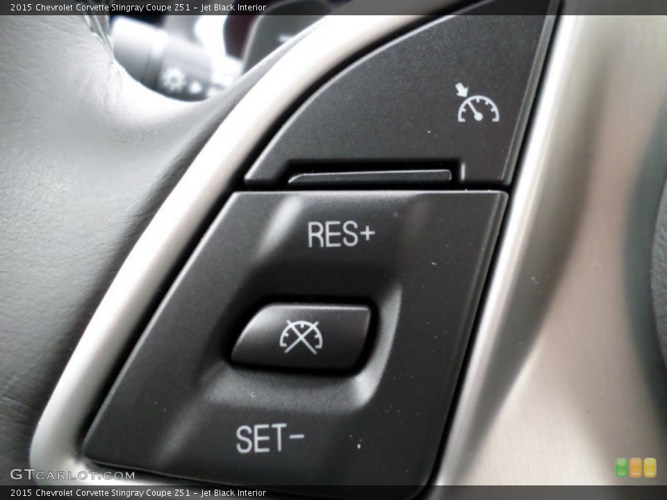 Jet Black Interior Controls for the 2015 Chevrolet Corvette Stingray Coupe Z51 #98055673