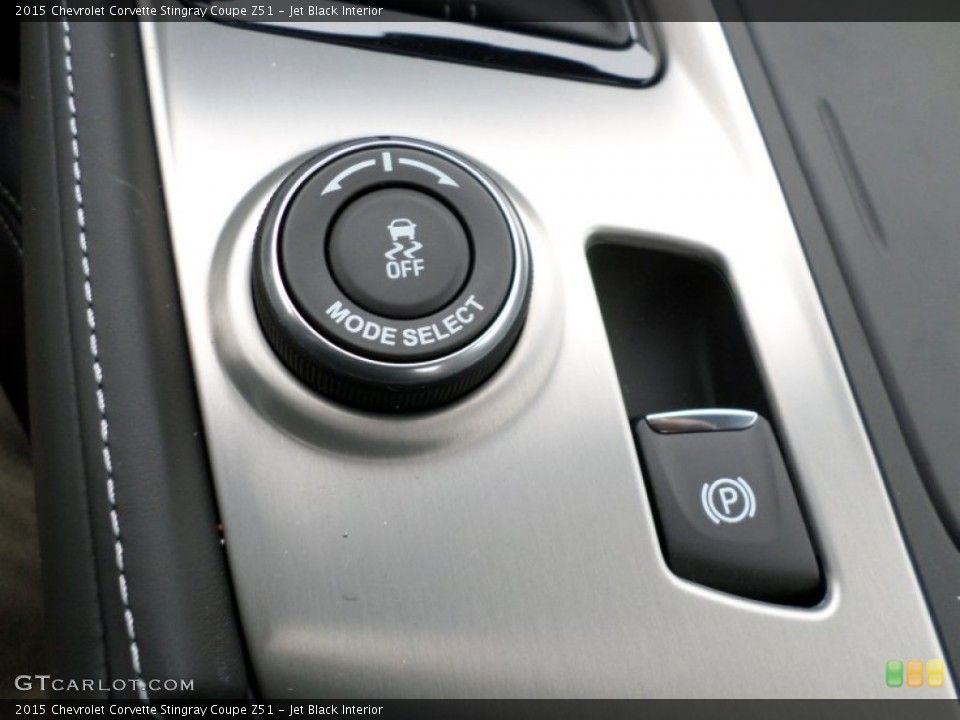 Jet Black Interior Controls for the 2015 Chevrolet Corvette Stingray Coupe Z51 #98055787