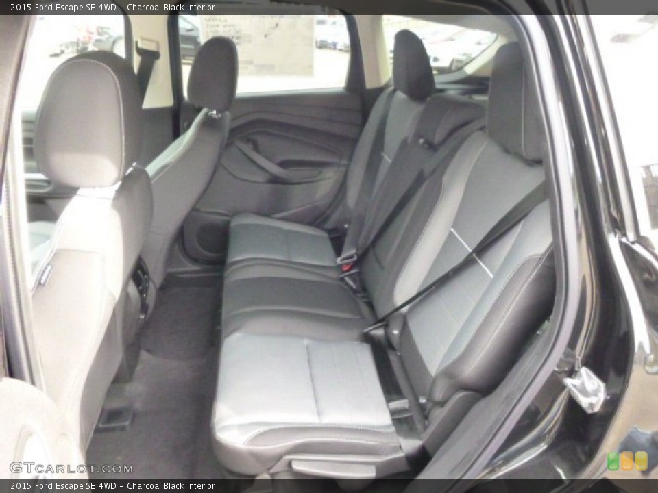 Charcoal Black Interior Rear Seat for the 2015 Ford Escape SE 4WD #98056021