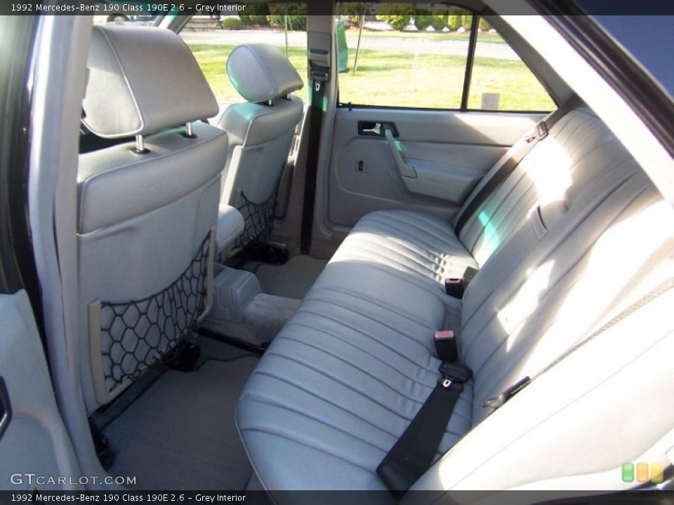 Grey 1992 Mercedes-Benz 190 Class Interiors