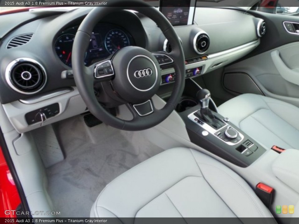 Titanium Gray Interior Photo for the 2015 Audi A3 1.8 Premium Plus #98059978