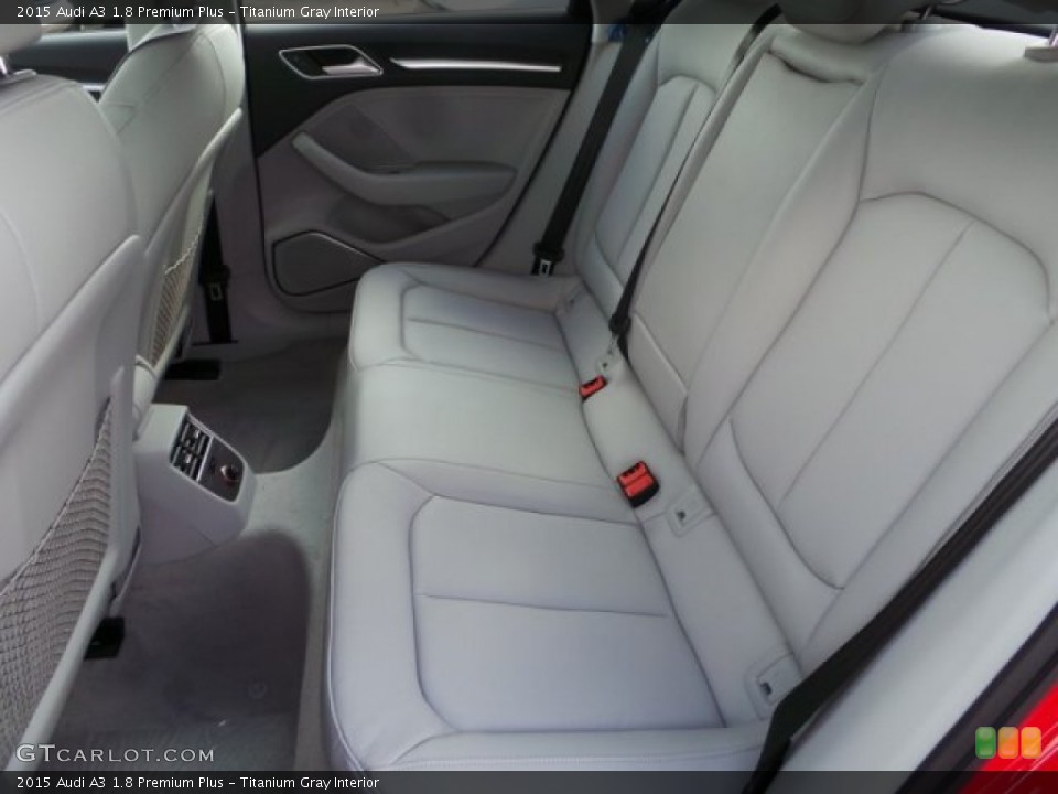 Titanium Gray Interior Rear Seat for the 2015 Audi A3 1.8 Premium Plus #98060299
