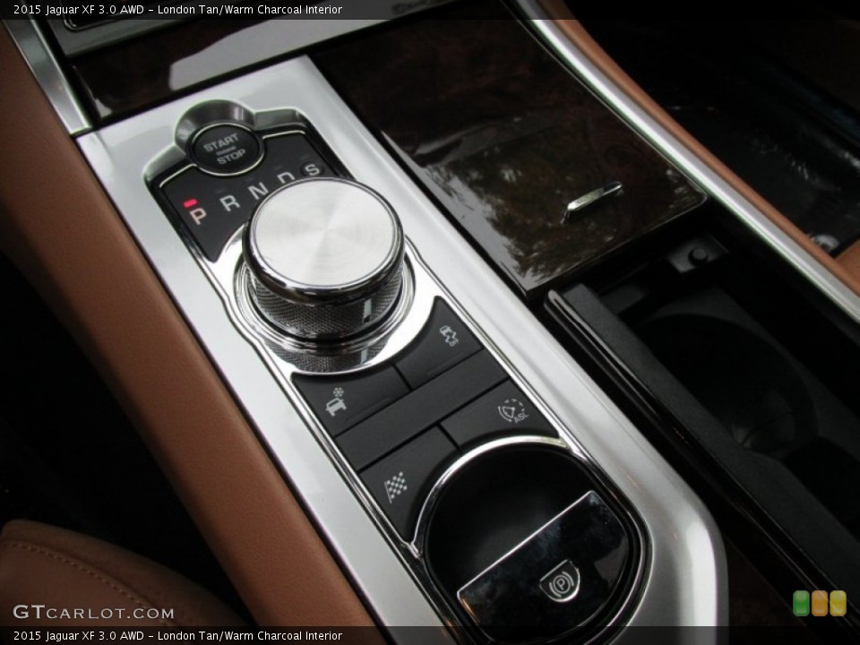 London Tan/Warm Charcoal Interior Transmission for the 2015 Jaguar XF 3.0 AWD #98060317