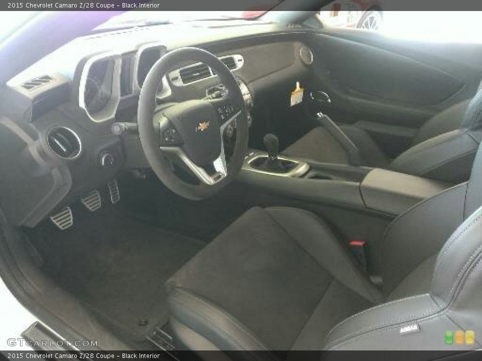Black Interior Prime Interior for the 2015 Chevrolet Camaro Z/28 Coupe #98060509