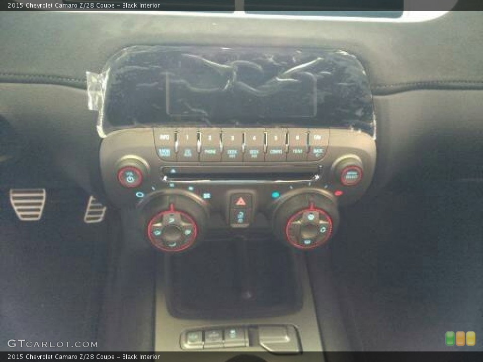 Black Interior Audio System for the 2015 Chevrolet Camaro Z/28 Coupe #98060530