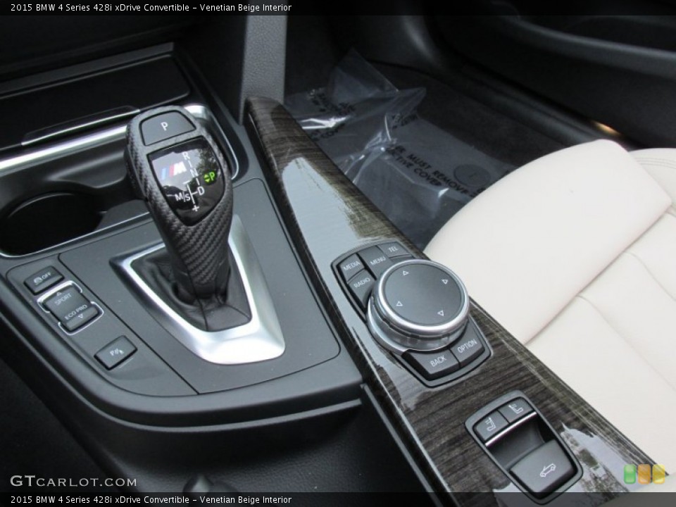 Venetian Beige Interior Transmission for the 2015 BMW 4 Series 428i xDrive Convertible #98060725