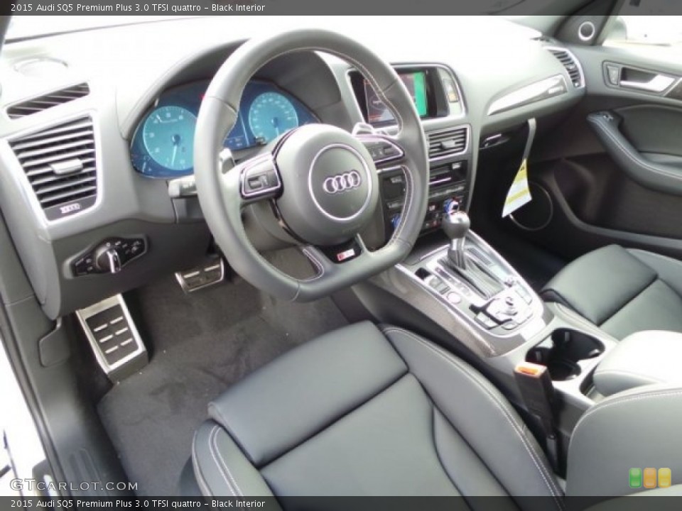 Black Interior Prime Interior for the 2015 Audi SQ5 Premium Plus 3.0 TFSI quattro #98060764