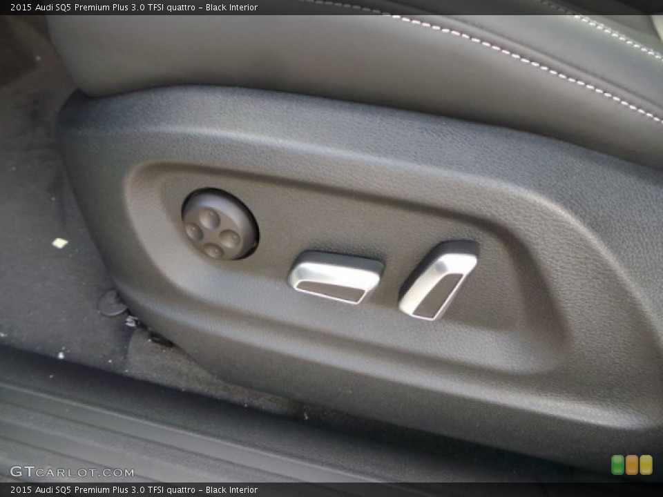 Black Interior Controls for the 2015 Audi SQ5 Premium Plus 3.0 TFSI quattro #98060809
