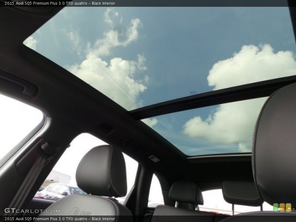 Black Interior Sunroof for the 2015 Audi SQ5 Premium Plus 3.0 TFSI quattro #98060887