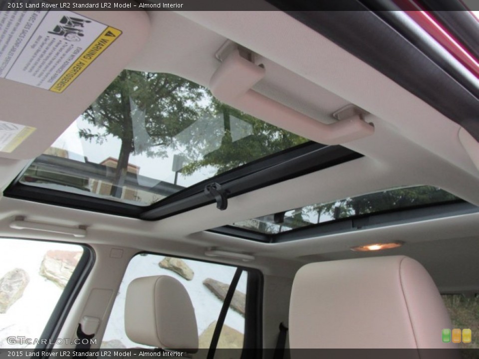 Almond Interior Sunroof for the 2015 Land Rover LR2  #98061610