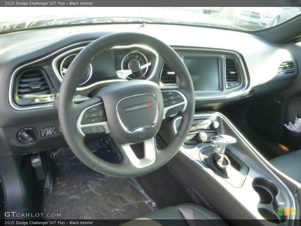 Black Interior Prime Interior for the 2015 Dodge Challenger SXT Plus #98062459