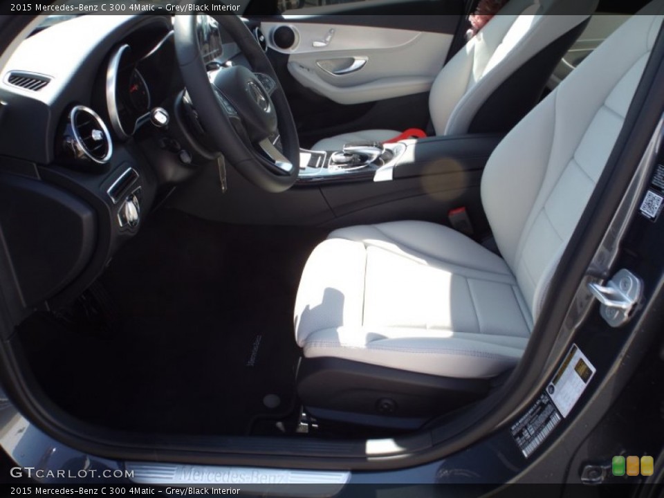 Grey/Black Interior Photo for the 2015 Mercedes-Benz C 300 4Matic #98064130