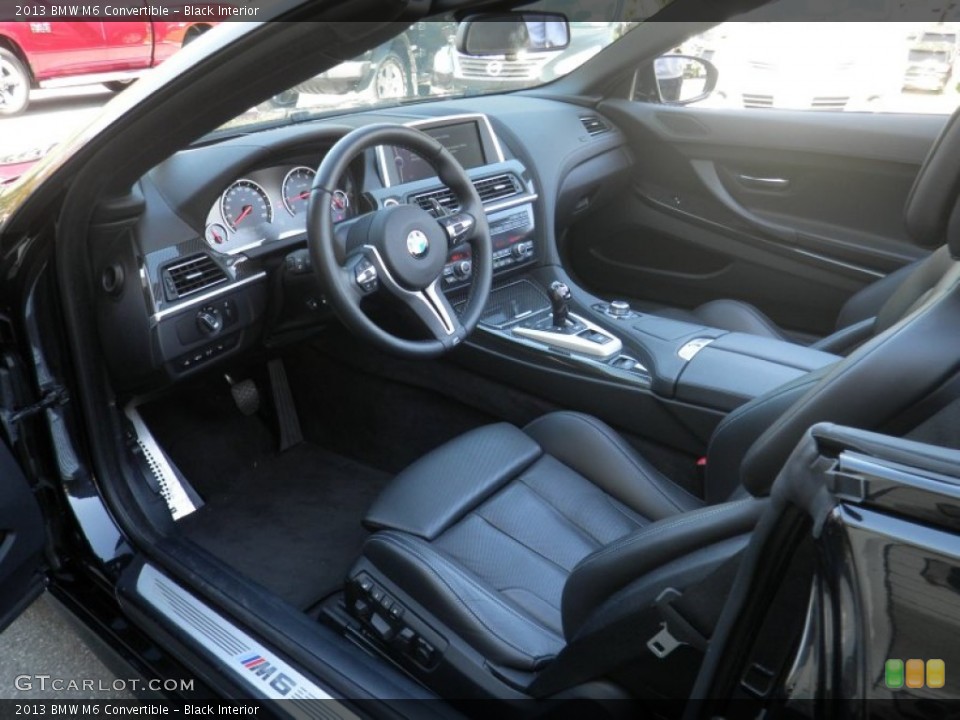 Black Interior Photo for the 2013 BMW M6 Convertible #98068789