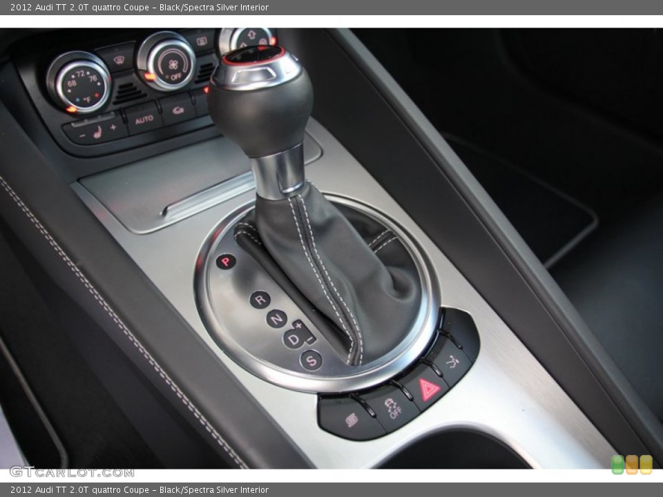 Black/Spectra Silver Interior Transmission for the 2012 Audi TT 2.0T quattro Coupe #98069572