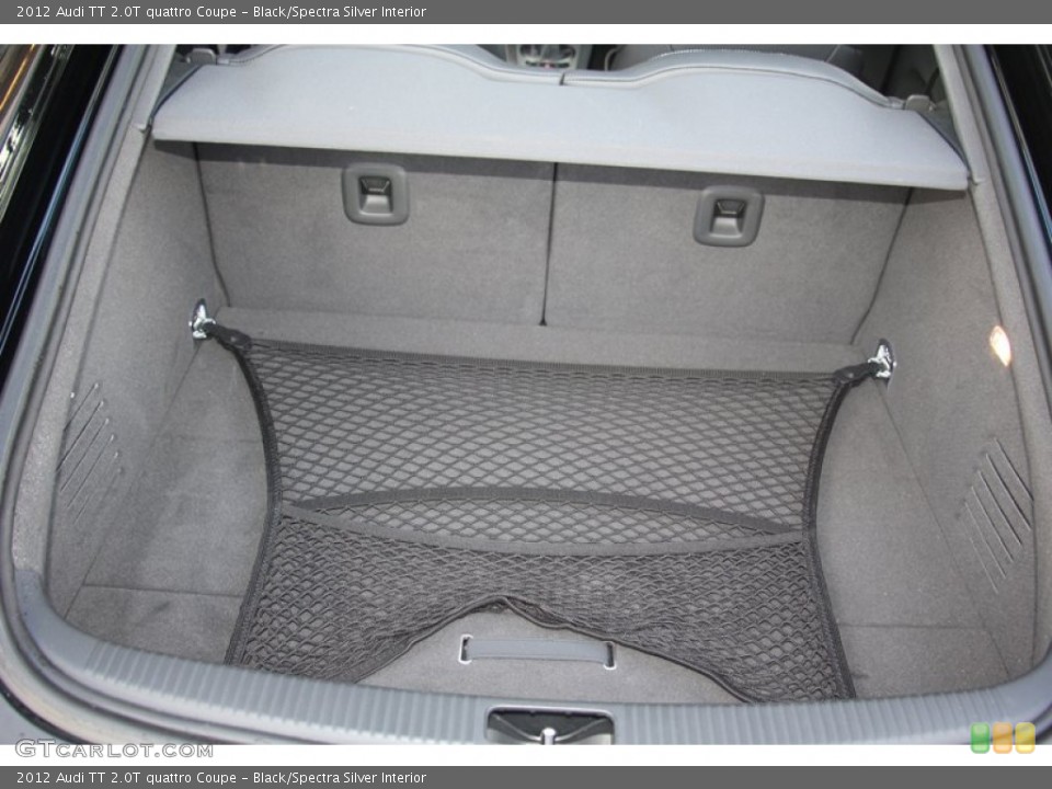 Black/Spectra Silver Interior Trunk for the 2012 Audi TT 2.0T quattro Coupe #98069596