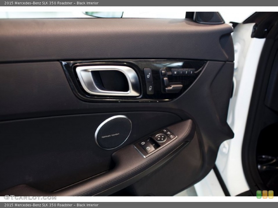 Black Interior Controls for the 2015 Mercedes-Benz SLK 350 Roadster #98073976