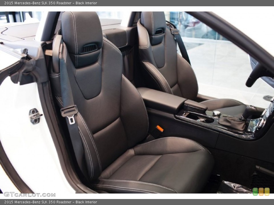 Black Interior Front Seat for the 2015 Mercedes-Benz SLK 350 Roadster #98074024