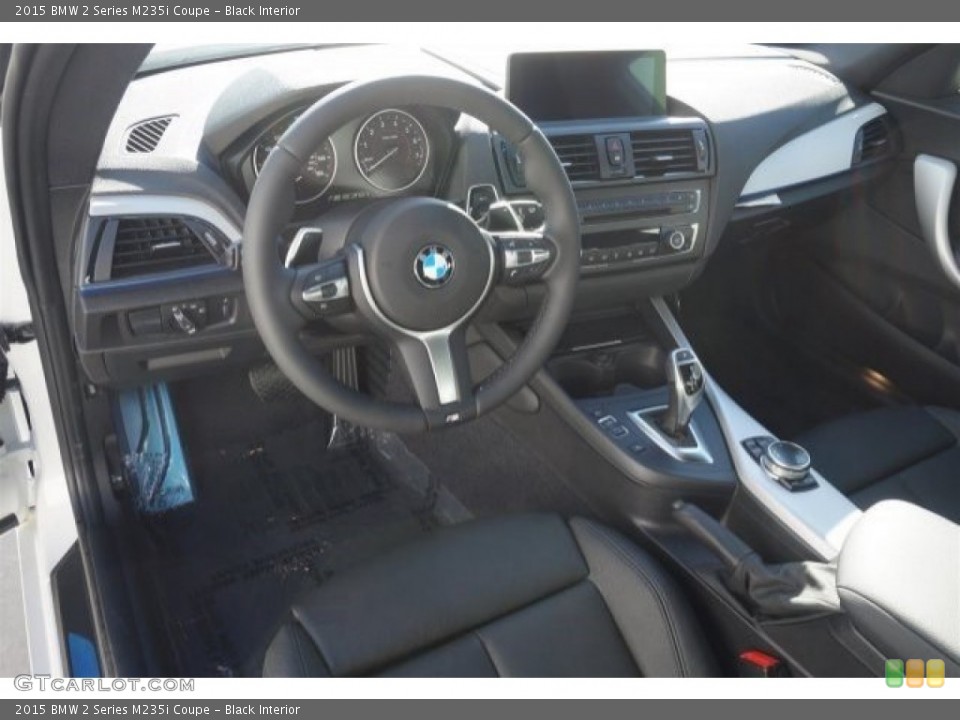 Black Interior Prime Interior for the 2015 BMW 2 Series M235i Coupe #98074738