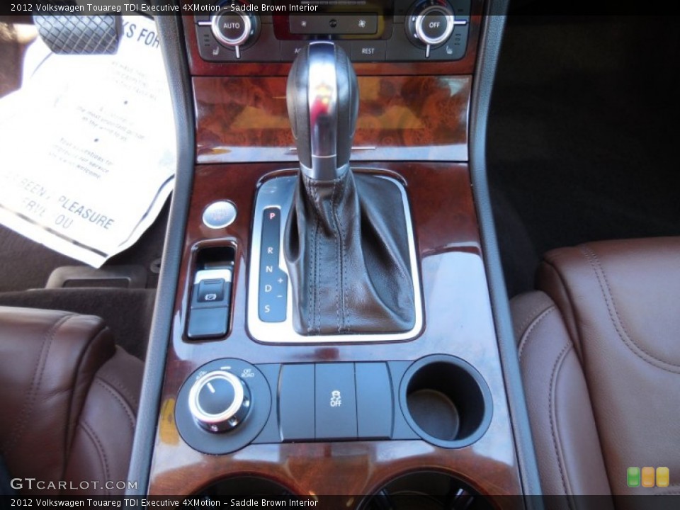 Saddle Brown Interior Transmission for the 2012 Volkswagen Touareg TDI Executive 4XMotion #98074918