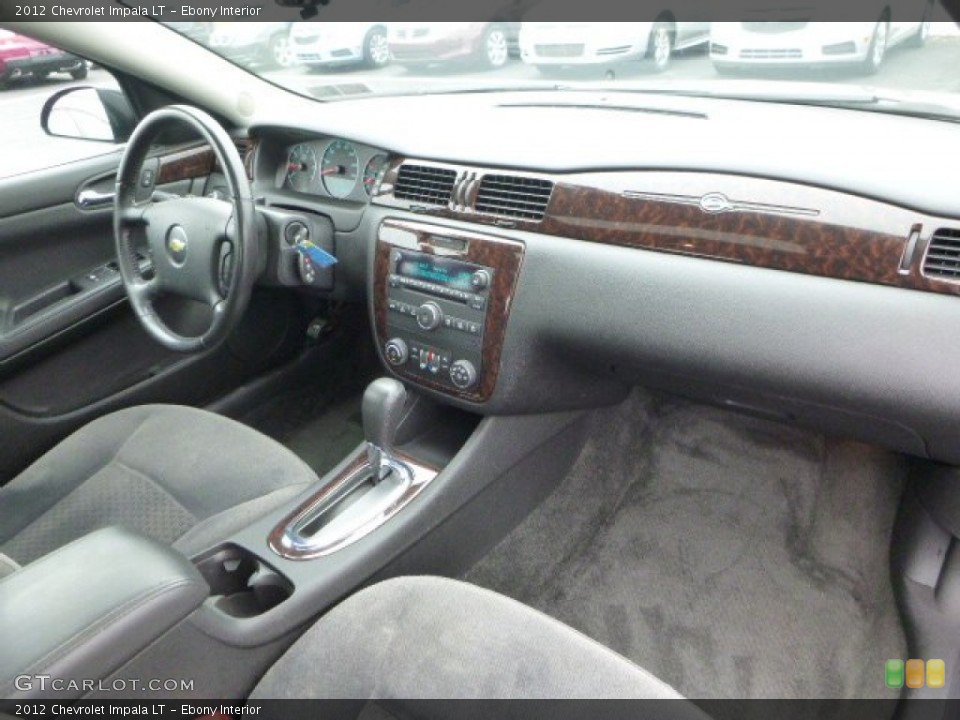 Ebony Interior Photo for the 2012 Chevrolet Impala LT #98076312