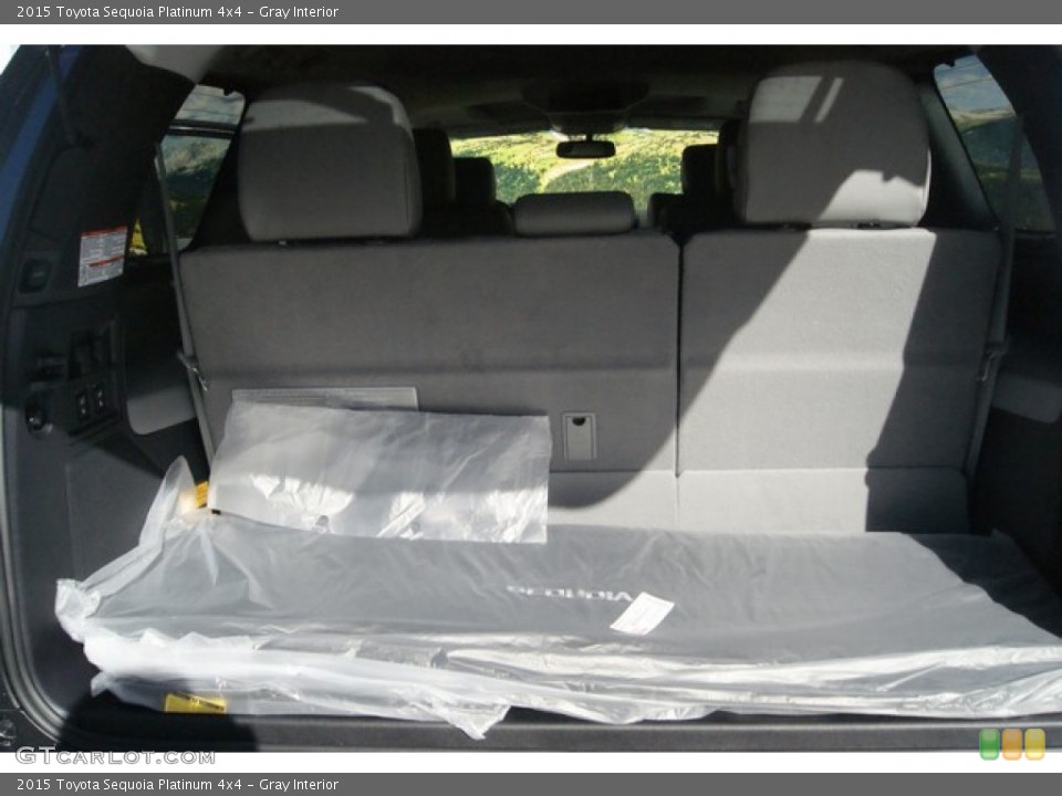 Gray Interior Trunk for the 2015 Toyota Sequoia Platinum 4x4 #98078695
