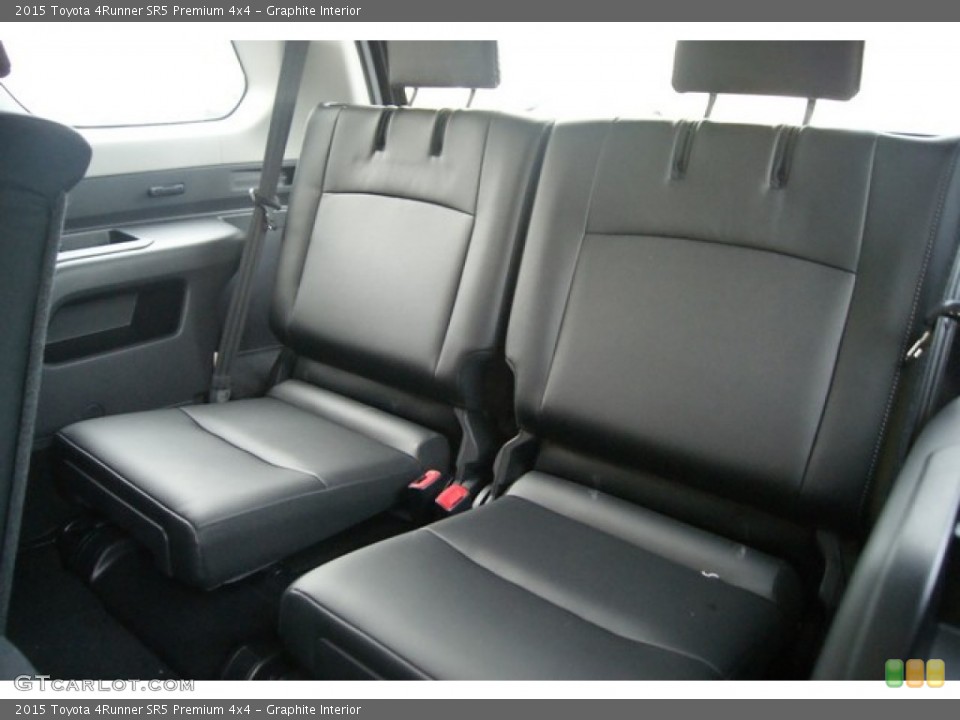 Graphite Interior Rear Seat for the 2015 Toyota 4Runner SR5 Premium 4x4 #98078881