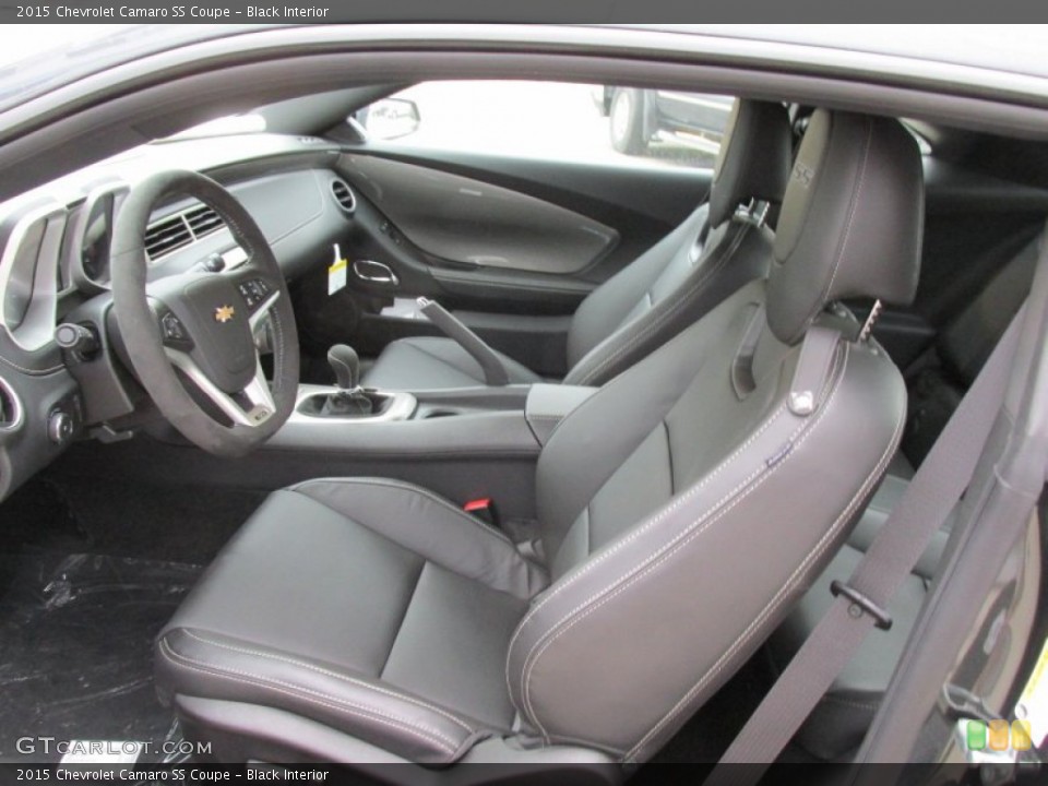 Black Interior Photo for the 2015 Chevrolet Camaro SS Coupe #98102891
