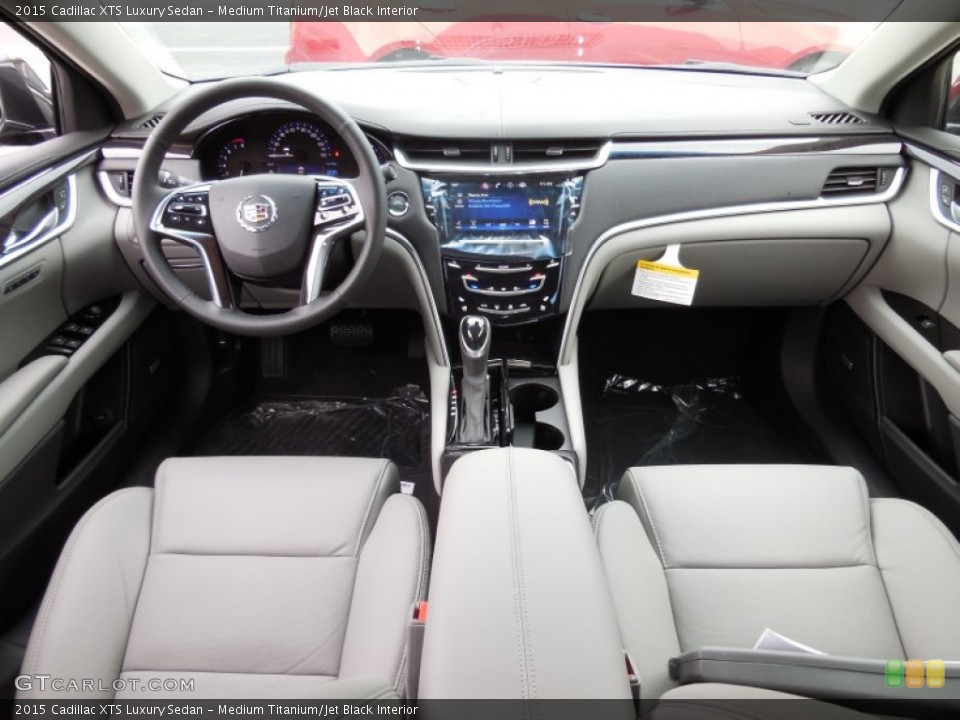 Medium Titanium/Jet Black Interior Dashboard for the 2015 Cadillac XTS Luxury Sedan #98106626