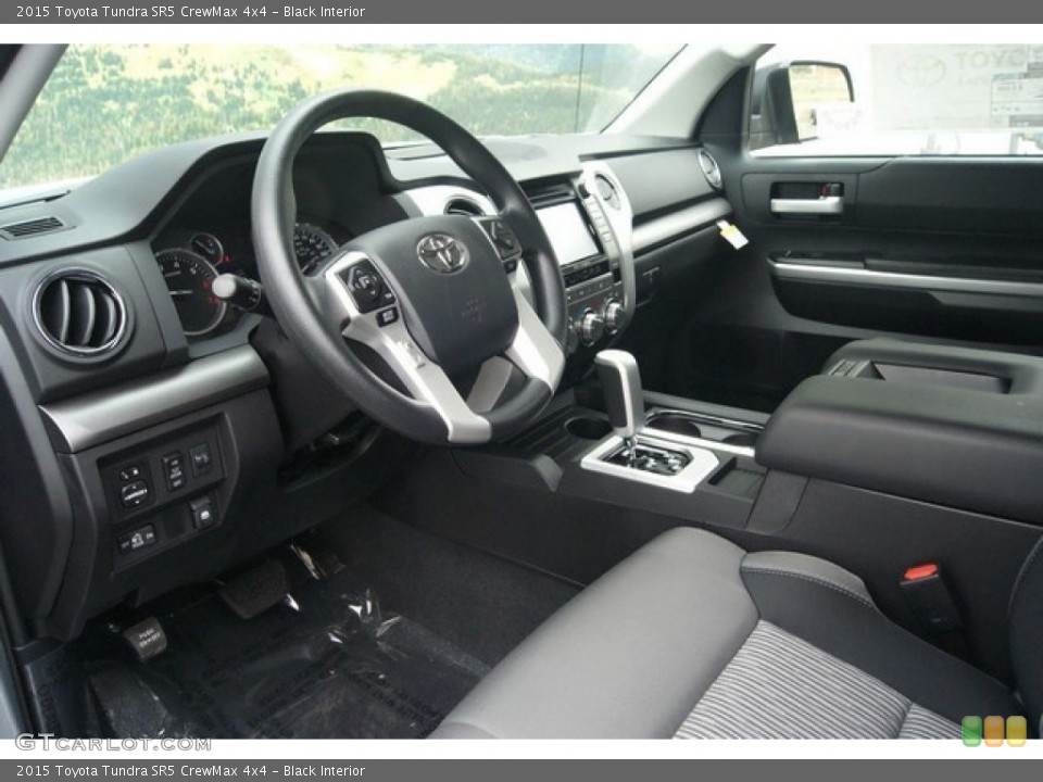 Black Interior Prime Interior for the 2015 Toyota Tundra SR5 CrewMax 4x4 #98110004