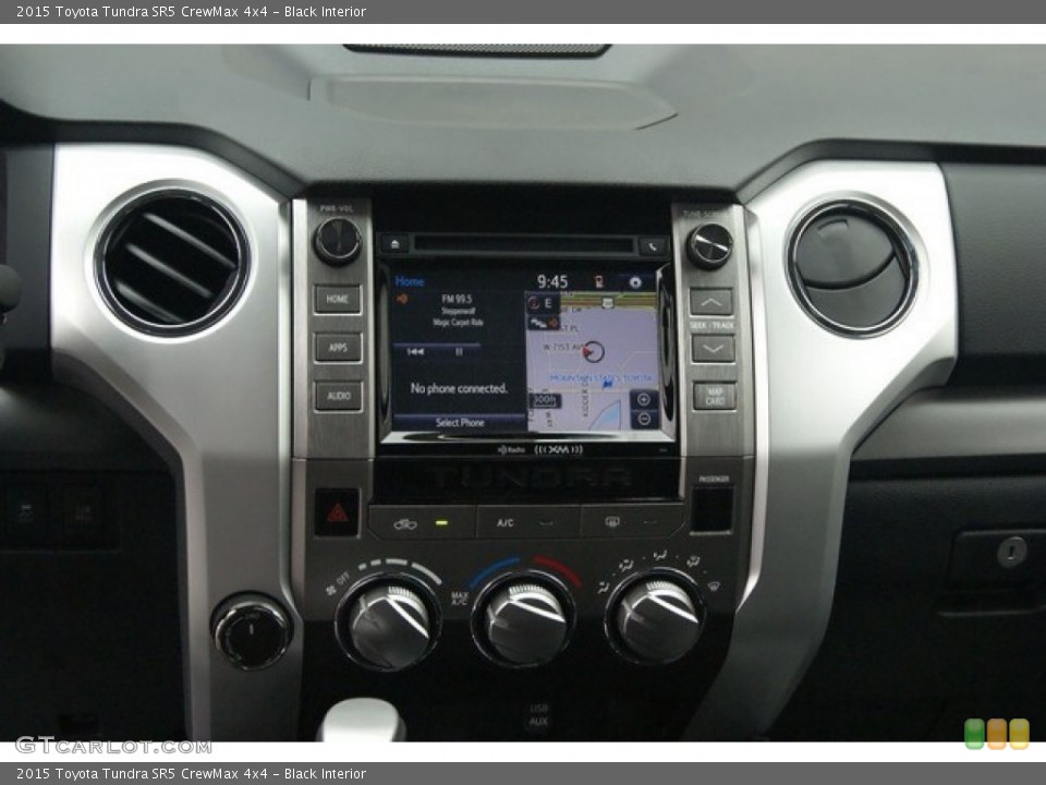 Black Interior Controls for the 2015 Toyota Tundra SR5 CrewMax 4x4 #98110028