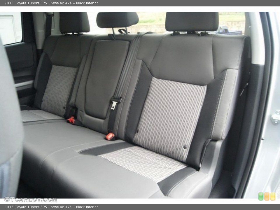Black Interior Rear Seat for the 2015 Toyota Tundra SR5 CrewMax 4x4 #98110049