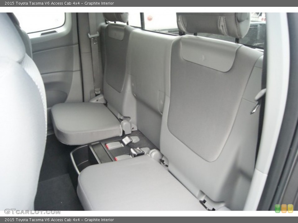 Graphite Interior Rear Seat for the 2015 Toyota Tacoma V6 Access Cab 4x4 #98110295