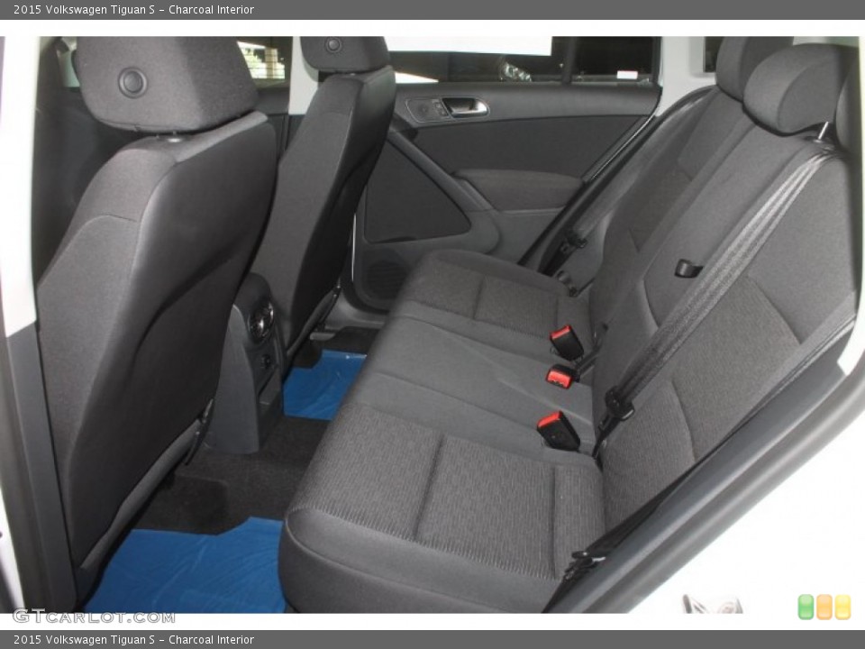 Charcoal Interior Rear Seat for the 2015 Volkswagen Tiguan S #98113109