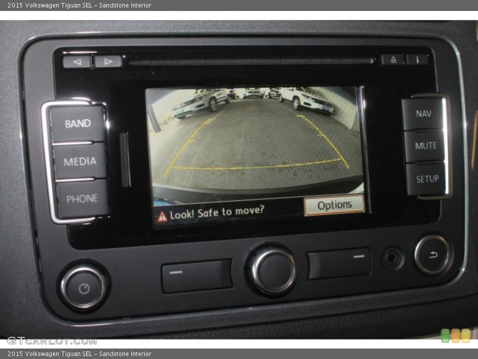 Sandstone Interior Controls for the 2015 Volkswagen Tiguan SEL #98113667