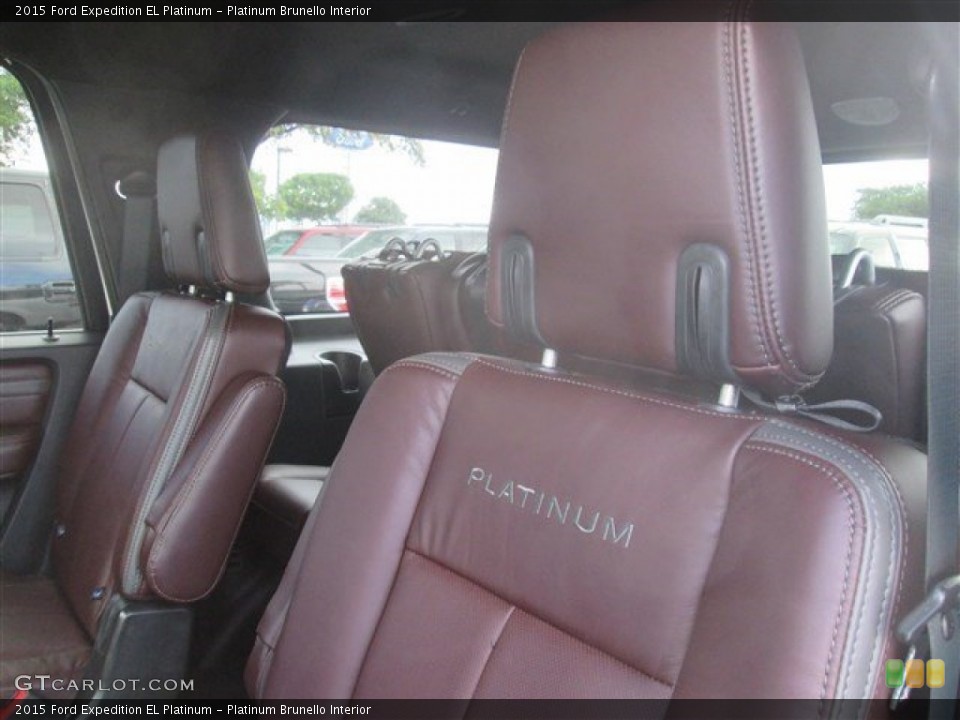 Platinum Brunello Interior Front Seat for the 2015 Ford Expedition EL Platinum #98114485