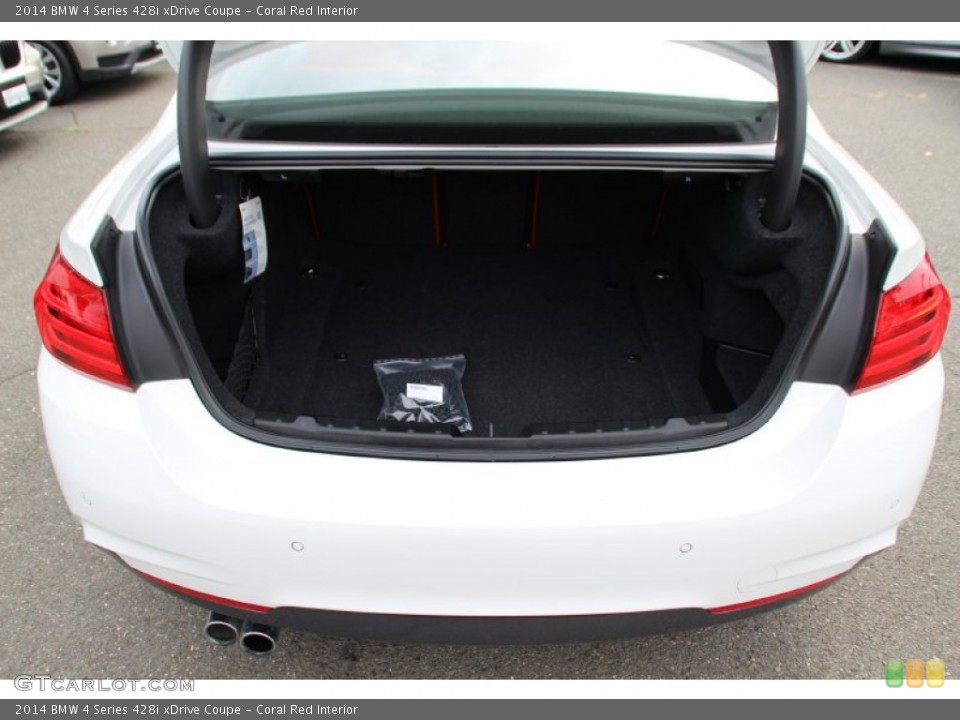 Coral Red Interior Trunk for the 2014 BMW 4 Series 428i xDrive Coupe #98118413