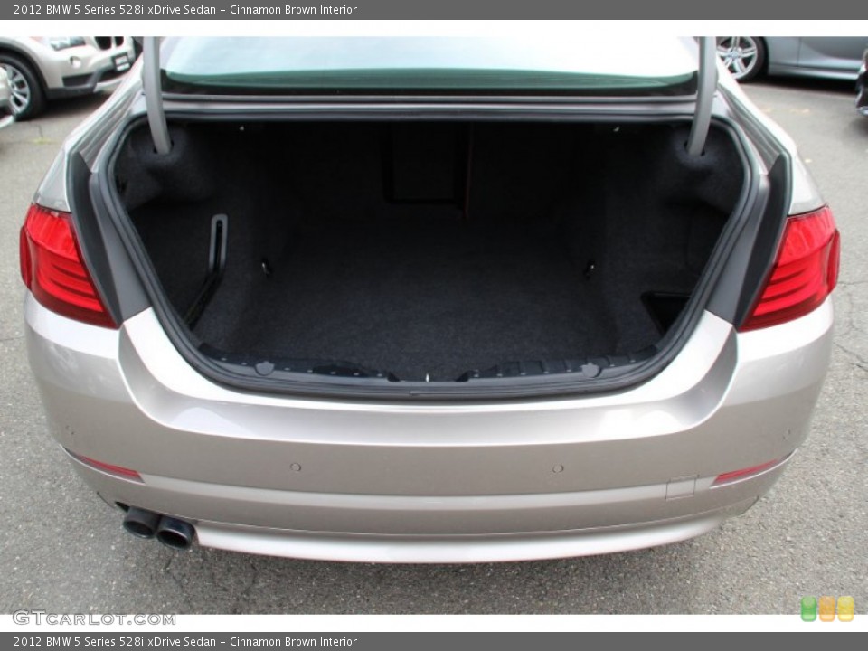 Cinnamon Brown Interior Trunk for the 2012 BMW 5 Series 528i xDrive Sedan #98122316