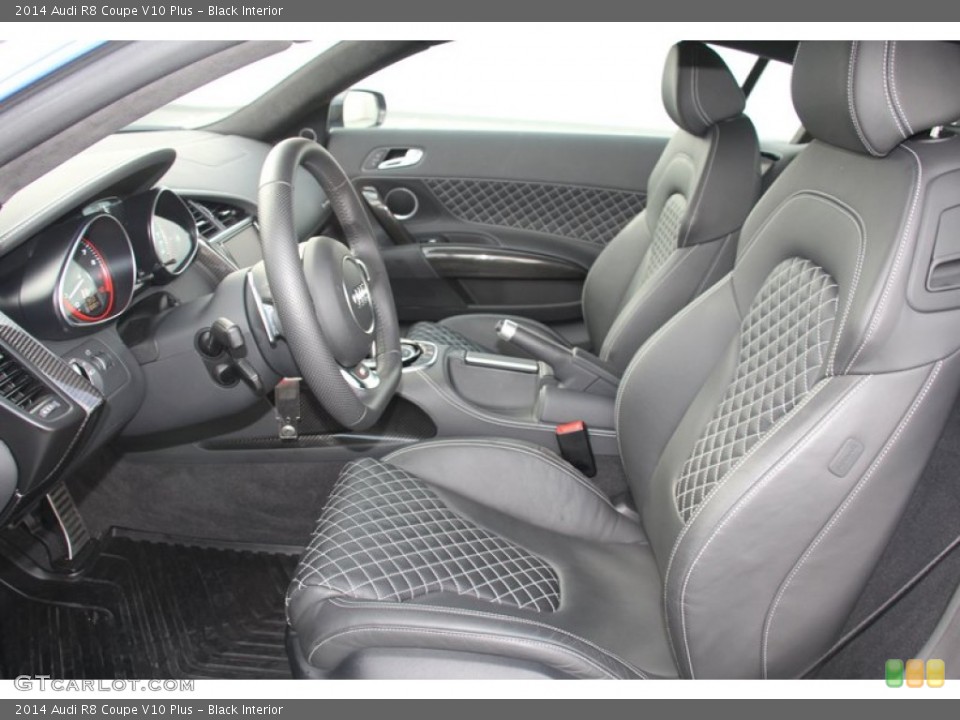 Black Interior Front Seat for the 2014 Audi R8 Coupe V10 Plus #98122352